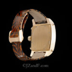 Chopard Men's Watch Two O Ten 18K Rose Gold and Sapphires Tiger Stripes (back)