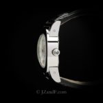 de Grisogono Men's Watch Instrumento Tondo Stainless Steel White Dial GMT (left)