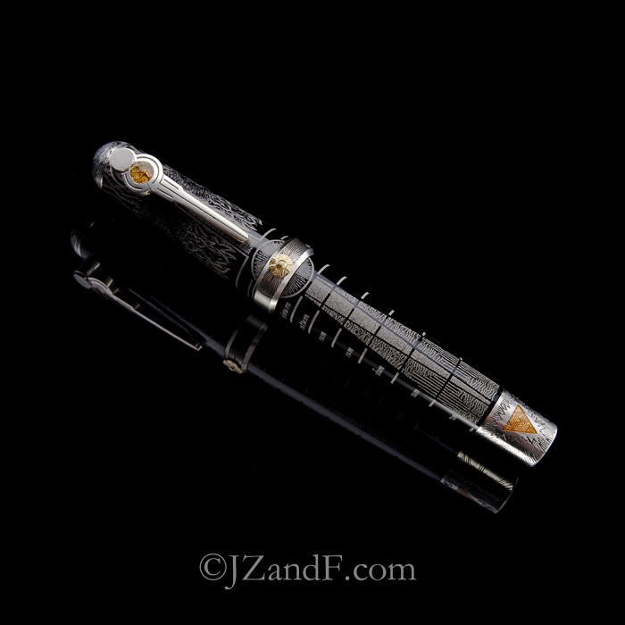 Montegrappa Alchemist Rollerball Resin and Sterling Silver (1jzandf)