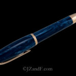 Montegrappa Modigliani Fountain Pen 18K Rose Gold Blue and White Swirl M (1jzandf)