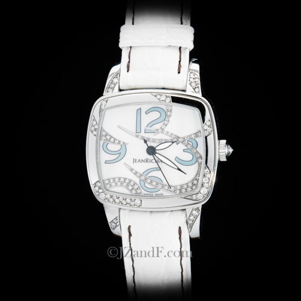 Jean Richard Ladies' Watch Milady Air Stainless Steel and Diamonds Automatic (front)